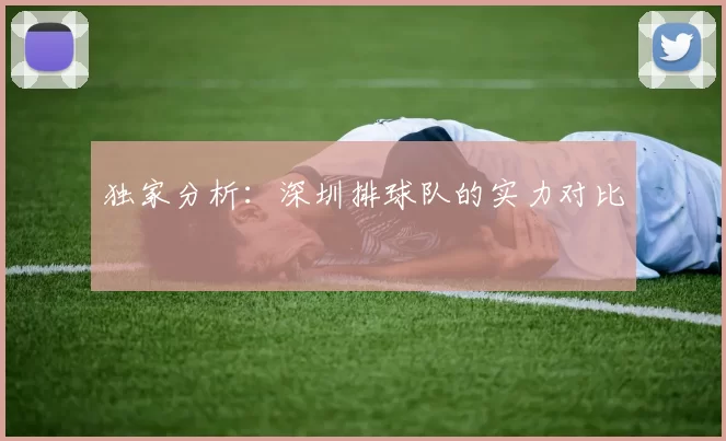 独家分析：深圳排球队的实力对比